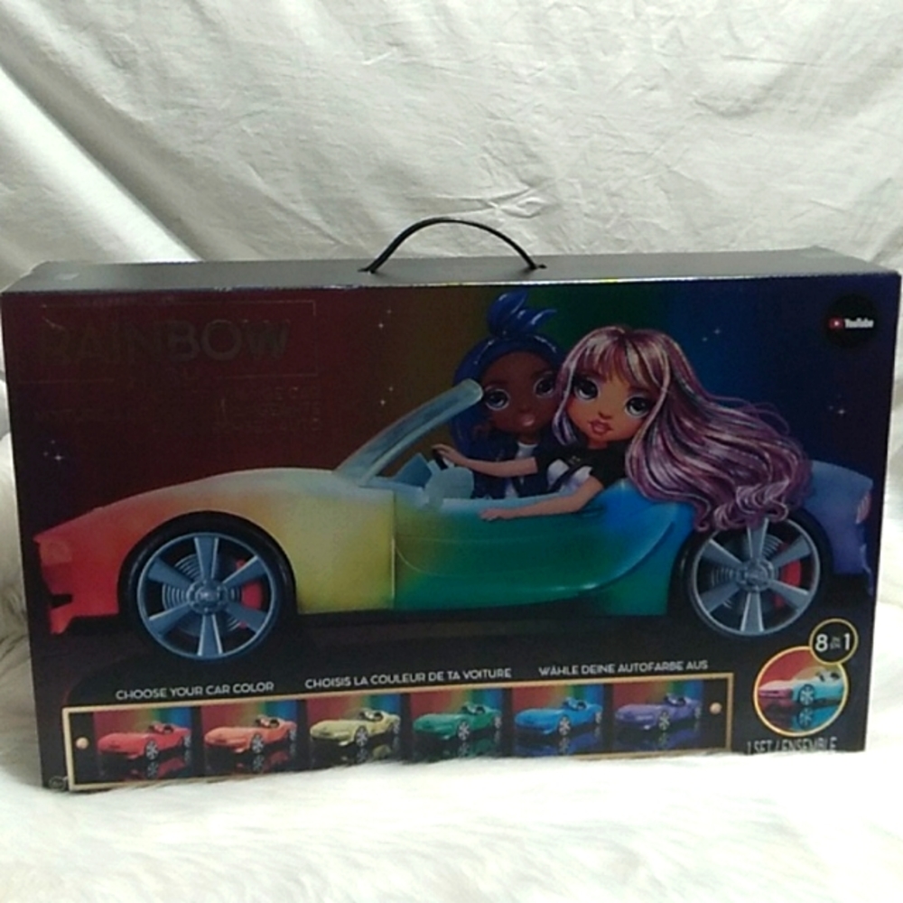 (A-1) New Rainbow High Color Change Car